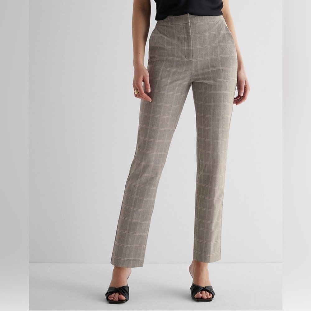 Super high waisted, editor ankle pants